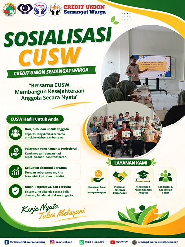 Artikel Sosialisasi Credit Union Semangat Warga (CUSW)
