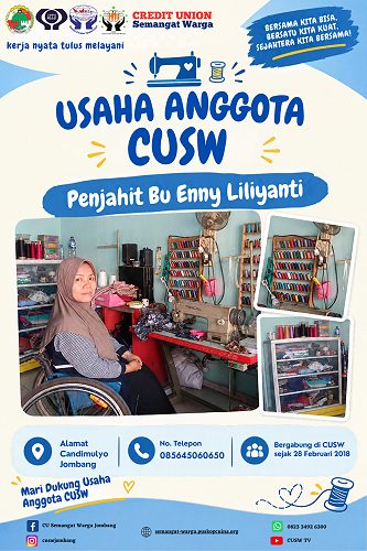 Mari Dukung Usaha Anggota CUSW