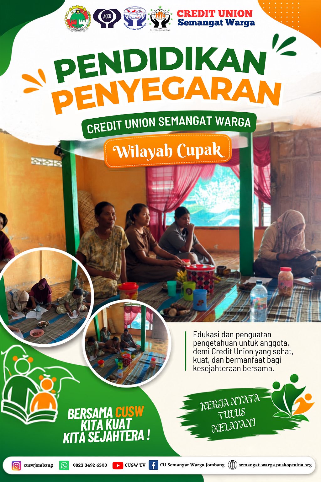 PENDIDIKAN PENYEGARAN CUSW WILAYAH CUPAK