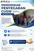 Pendidikan Penyegaran CUSW - "Perkuat Nilai dan Kebersamaan Anggota" di Katemas Kudu