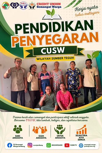 Pendidikan Penyegaran CUSW Wilayah Sumber Teguh
