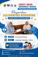 Penyerahan Solidaritas Kesehatan Melahirkan kepada Anggota CU Semangat Warga